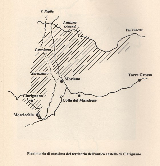 Mappa Clarignano
